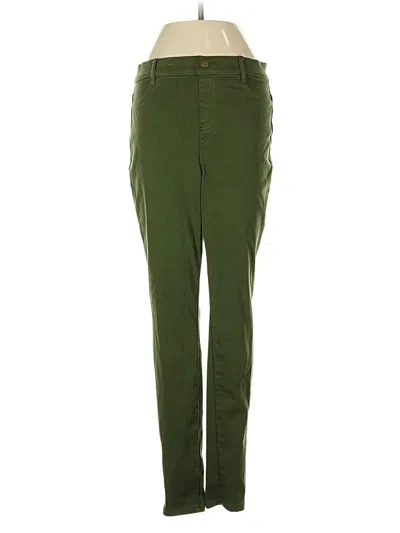 Pre-owned Time And Tru Casual Pants In Green