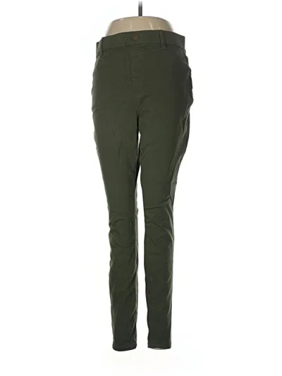 Pre-owned Time And Tru Casual Pants In Green