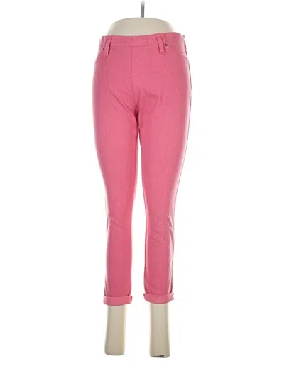 Pre-owned Time And Tru Casual Pants In Pink