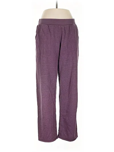 Pre-owned Time And Tru Casual Pants In Purple
