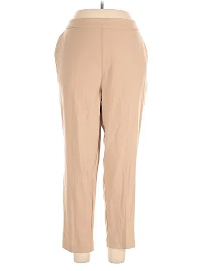 Pre-owned Time And Tru Casual Pants In Tan