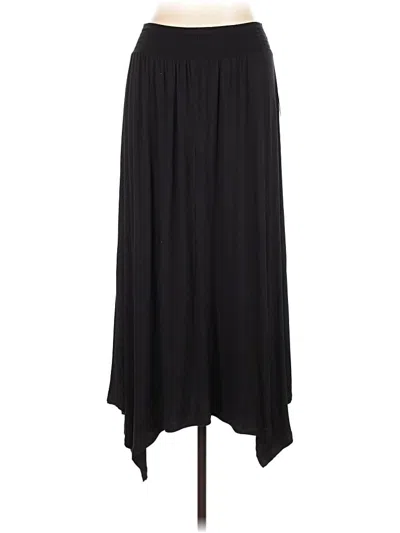 Time And Tru Casual Skirt In Black