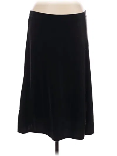 Time And Tru Casual Skirt In Black