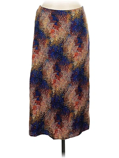 Pre-owned Time And Tru Casual Skirt In Blue