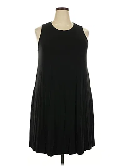 Pre-owned Time And Tru Cocktail Dress In Black