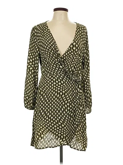 Pre-owned Time And Tru Cocktail Dress In Green
