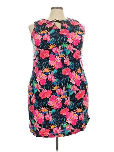 Pre-owned Time And Tru Cocktail Dress In Pink