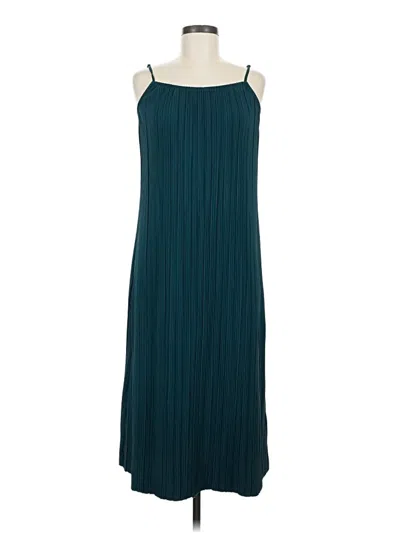 Pre-owned Time And Tru Cocktail Dress In Teal