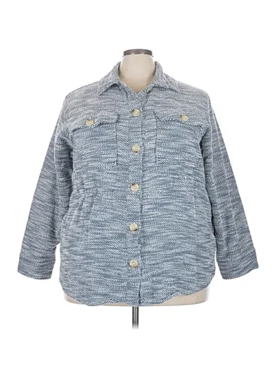 Pre-owned Time And Tru Denim Jacket In Blue