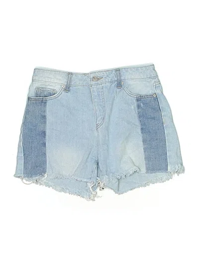 Pre-owned Time And Tru Denim Shorts In Blue