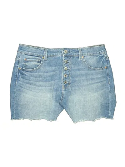 Pre-owned Time And Tru Denim Shorts In Blue