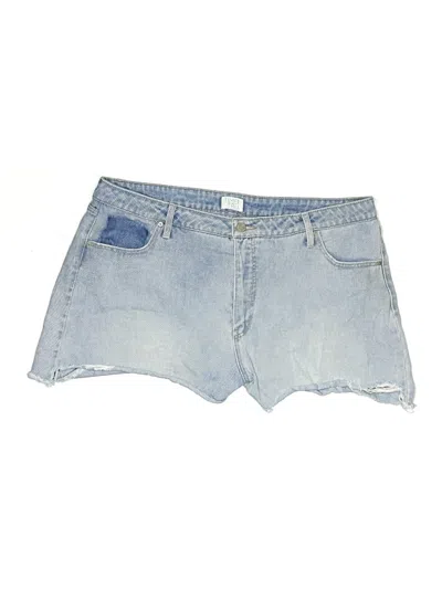 Pre-owned Time And Tru Denim Shorts In Blue