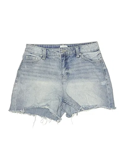 Pre-owned Time And Tru Denim Shorts In Blue