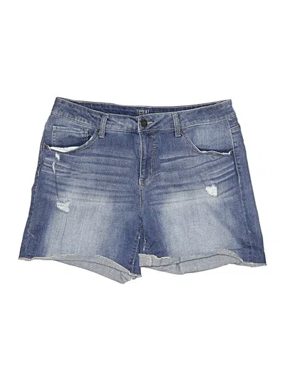 Pre-owned Time And Tru Denim Shorts In Blue