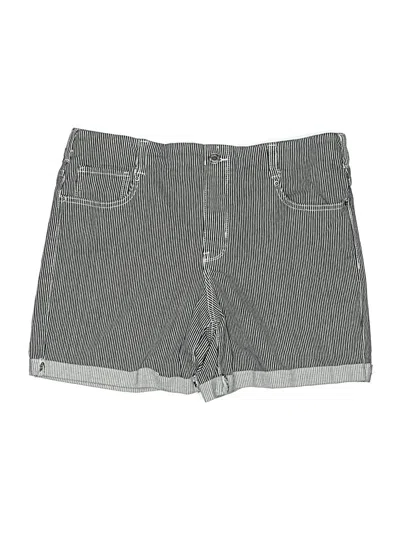 Pre-owned Time And Tru Denim Shorts In Gray