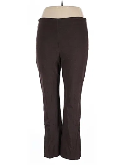 Pre-owned Time And Tru Dress Pants In Brown