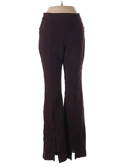 Pre-owned Time And Tru Dress Pants In Burgundy
