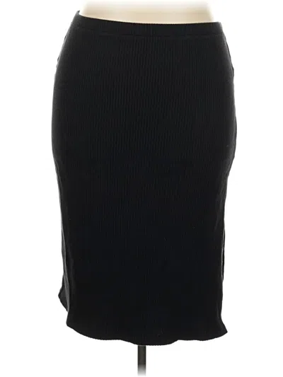 Pre-owned Time And Tru Formal Skirt In Black