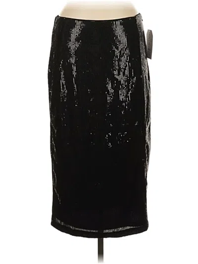 Pre-owned Time And Tru Formal Skirt In Black