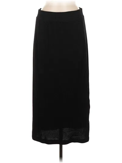 Pre-owned Time And Tru Formal Skirt In Black