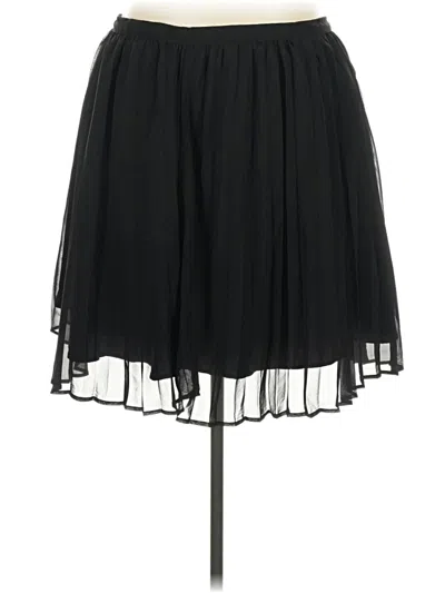 Pre-owned Time And Tru Formal Skirt In Black