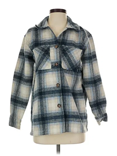 Pre-owned Time And Tru Jacket In Blue