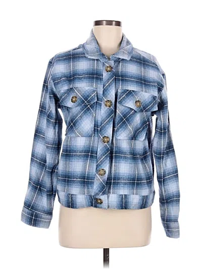 Pre-owned Time And Tru Jacket In Blue