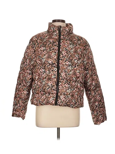 Pre-owned Time And Tru Jacket In Brown