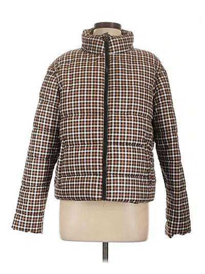 Pre-owned Time And Tru Jacket In Brown