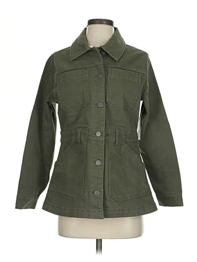 Time And Tru Jacket In Green