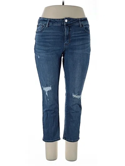 Pre-owned Time And Tru Jeans In Blue
