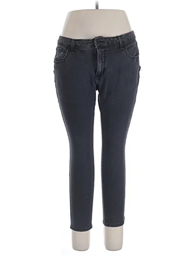 Pre-owned Time And Tru Jeans In Gray