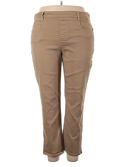 Pre-owned Time And Tru Jeans In Tan