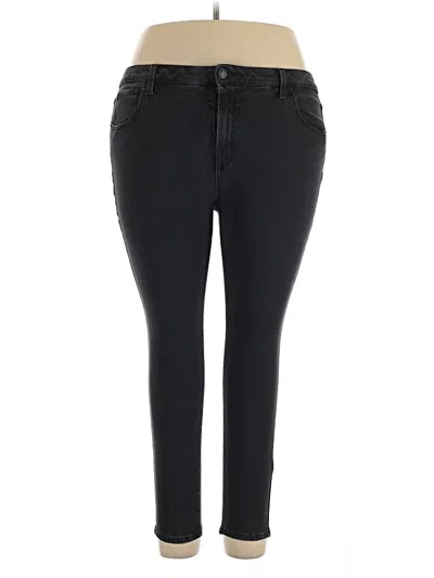 Pre-owned Time And Tru Jeggings In Black