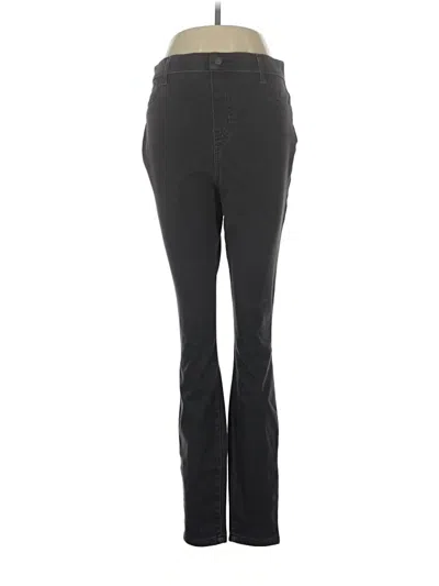 Pre-owned Time And Tru Jeggings In Black