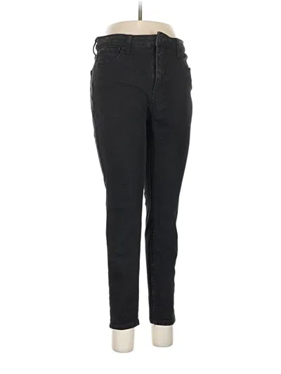 Pre-owned Time And Tru Jeggings In Black