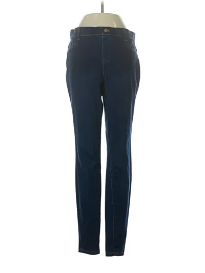 Pre-owned Time And Tru Jeggings In Blue