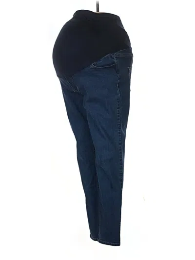 Pre-owned Time And Tru Jeggings In Blue