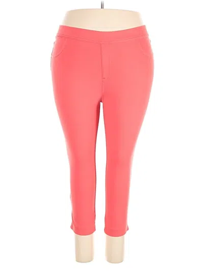 Pre-owned Time And Tru Jeggings In Pink