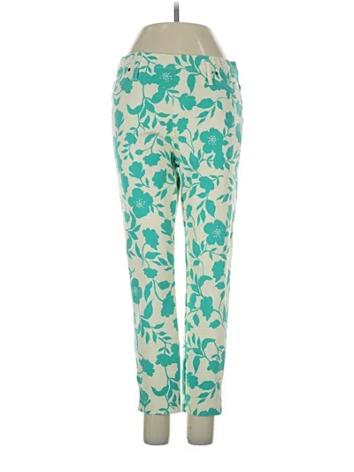 Pre-owned Time And Tru Jeggings In Teal