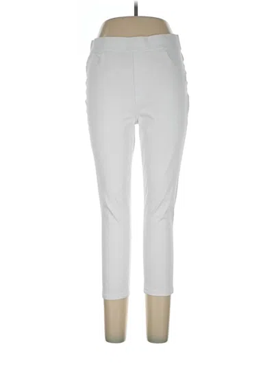 Pre-owned Time And Tru Jeggings In White