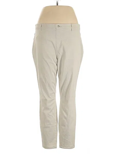 Time And Tru Khaki Pant In Brown