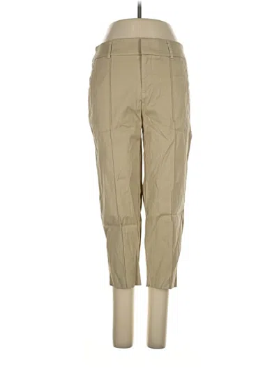 Pre-owned Time And Tru Khaki Pant In Tan