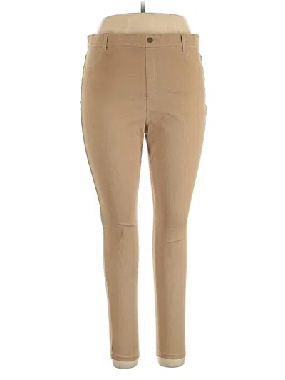 Pre-owned Time And Tru Khaki Pant In Tan