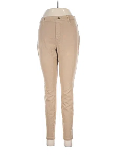 Pre-owned Time And Tru Khaki Pant In Tan