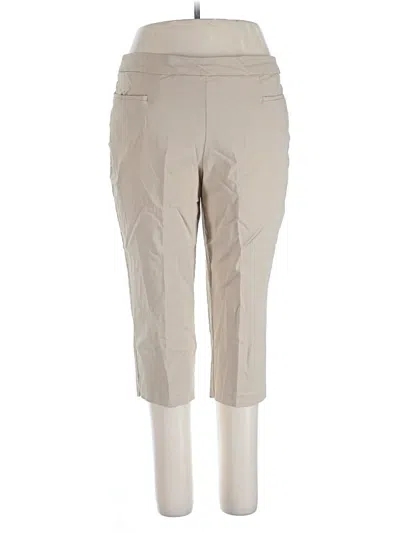 Pre-owned Time And Tru Khaki Pant In Tan