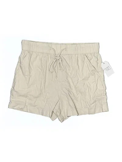 Time And Tru Khaki Shorts In Tan