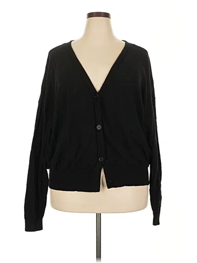 Pre-owned Time And Tru Kimono In Black