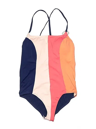 Time And Tru One Piece Swimsuit In Pink
