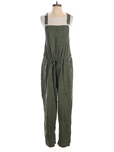 Pre-owned Time And Tru Overalls In Green